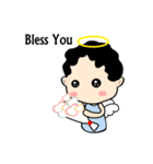 Little angel and the sheep(ENG version)（個別スタンプ：8）