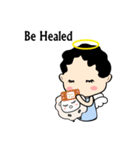 Little angel and the sheep(ENG version)（個別スタンプ：10）