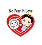 Little angel and the sheep(ENG version)（個別スタンプ：15）