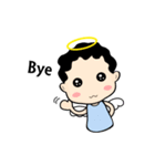 Little angel and the sheep(ENG version)（個別スタンプ：27）