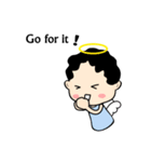 Little angel and the sheep(ENG version)（個別スタンプ：28）