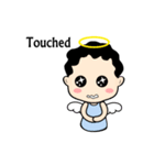 Little angel and the sheep(ENG version)（個別スタンプ：35）