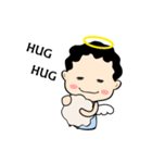 Little angel and the sheep(ENG version)（個別スタンプ：36）