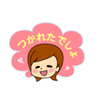 かわいい女の子 スタンプ（個別スタンプ：7）