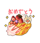 おやつウサギと仲間たち（個別スタンプ：8）