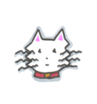 Yのネコ 2  白猫アユム（個別スタンプ：20）