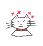 Yのネコ 2  白猫アユム（個別スタンプ：21）