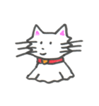 Yのネコ 2  白猫アユム（個別スタンプ：30）