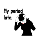 Having period（個別スタンプ：39）