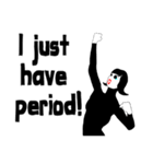 Having period（個別スタンプ：40）
