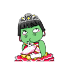 Miss Green (Thai)（個別スタンプ：25）
