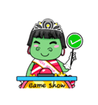Miss Green (Thai)（個別スタンプ：37）