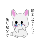 とある白うさぎの日々（個別スタンプ：6）