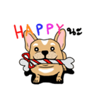 Somboon Happy French Bulldog（個別スタンプ：16）