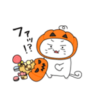 ぬこたんのハロウィンスタンプ（個別スタンプ：20）