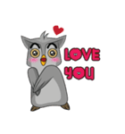 Lovely Owl [ENG]（個別スタンプ：2）