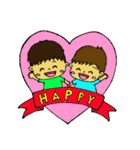 ふたりはなかよしTwins（個別スタンプ：18）