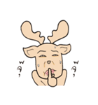 Happy Gay Deer (THAI)（個別スタンプ：35）