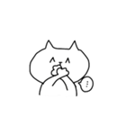 ゆとり生まれの猫。（個別スタンプ：20）