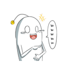 白色のナニカ（個別スタンプ：11）