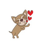 Wasabi smiling dog（個別スタンプ：5）
