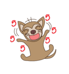 Wasabi smiling dog（個別スタンプ：13）