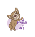 Wasabi smiling dog（個別スタンプ：16）