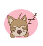 Wasabi smiling dog（個別スタンプ：34）