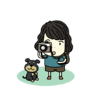 Mali with Little Mocha（個別スタンプ：15）