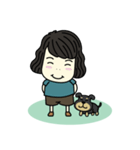 Mali with Little Mocha（個別スタンプ：30）