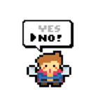 Pixel Me (English)（個別スタンプ：15）