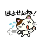 三毛猫みぃたんの熊本弁3（個別スタンプ：7）