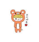 くまたんと愉快な仲間たち（個別スタンプ：7）