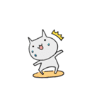Surprise！！ Stupid cat coming！！ NO.2！！（個別スタンプ：19）