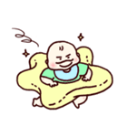 おとうしゃんの帰りを待つあかちゃん（個別スタンプ：1）