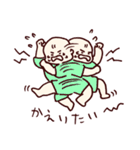 おとうしゃんの帰りを待つあかちゃん（個別スタンプ：19）