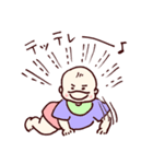 おとうしゃんの帰りを待つあかちゃん（個別スタンプ：20）