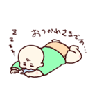 おとうしゃんの帰りを待つあかちゃん（個別スタンプ：24）