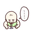 おとうしゃんの帰りを待つあかちゃん（個別スタンプ：25）