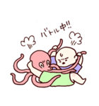 おとうしゃんの帰りを待つあかちゃん（個別スタンプ：38）