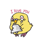 となりのインコさん（ルチノー）（個別スタンプ：28）