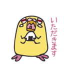 となりのインコさん（ルチノー）（個別スタンプ：36）
