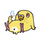 となりのインコさん（ルチノー）（個別スタンプ：37）