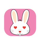 Cute little rabbits 2（個別スタンプ：24）