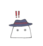 おしゃれおばけくん（個別スタンプ：7）