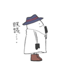 おしゃれおばけくん（個別スタンプ：8）