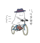 おしゃれおばけくん（個別スタンプ：21）