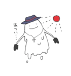 おしゃれおばけくん（個別スタンプ：28）