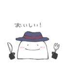 おしゃれおばけくん（個別スタンプ：32）