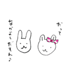 日常うさ会話（個別スタンプ：5）
